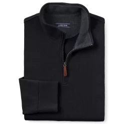 Men's Lands' End Bedford Regular-Fit Ribbed Quarter-Zip Pullover Sweater 10 Men's Lands' End Bedford Regular-Fit Ribbed Quarter-Zip Pullover Sweater -Stylish Men-Lands' End 4422815 ALT6