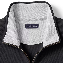 Men's Lands' End Bedford Regular-Fit Ribbed Quarter-Zip Pullover Sweater 11 Men's Lands' End Bedford Regular-Fit Ribbed Quarter-Zip Pullover Sweater -Stylish Men-Lands' End 4422815 ALT7