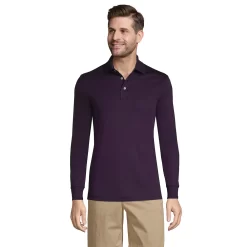 Men's Lands' End Soft Supima Polo