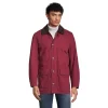 Men's Lands' End Barn Coat -Stylish Men-Lands' End 4423157 Rich Burgundy