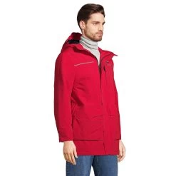 Men's Lands' End Waterproof Squall Parka -Stylish Men-Lands' End 4432427 ALT2