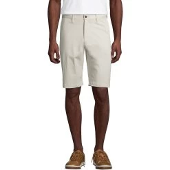 Men's Lands' End Classic-Fit 11-inch Stretch Knockabout Chino Shorts