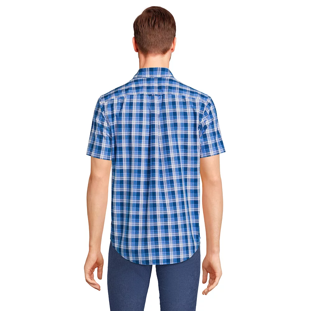 Men's Lands' End Traditional-Fit Essential Lightweight Poplin Button-Down Shirt 4 Men's Lands' End Traditional-Fit Essential Lightweight Poplin Button-Down Shirt - Image 2