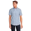 Big & Tall Lands' End No-Iron Button-Down Shirt -Stylish Men-Lands' End 4549514 Blue Multi Check