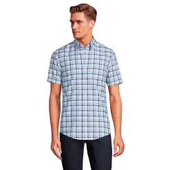 Big & Tall Lands' End No-Iron Button-Down Shirt