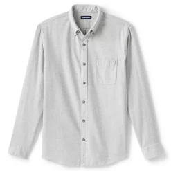 Men's Lands' End Traditional-Fit Flagship Flannel Shirt
