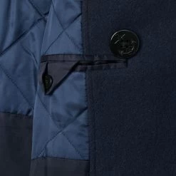 Men's Lands' End Wool-Blend Double-Breasted Peacoat 9 Men's Lands' End Wool-Blend Double-Breasted Peacoat -Stylish Men-Lands' End 4550758 ALT3