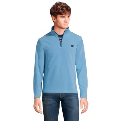 Men's Lands' End Fleece Quarter-Zip Pullover