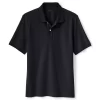 Men's Lands' End Traditional-Fit Comfort-First Mesh Polo 2 Men's Lands' End Traditional-Fit Comfort-First Mesh Polo -Stylish Men-Lands' End 4551688 Black