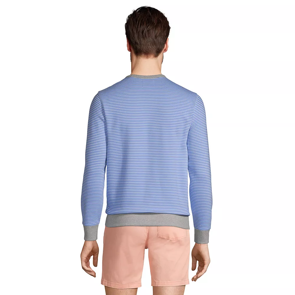 Men's Lands' End Serious Sweats Crewneck Sweatshirt 4 Men's Lands' End Serious Sweats Crewneck Sweatshirt - Image 2