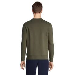 Big & Tall Lands' End Serious Sweats Crewneck Sweatshirt -Stylish Men-Lands' End 4552010 ALT