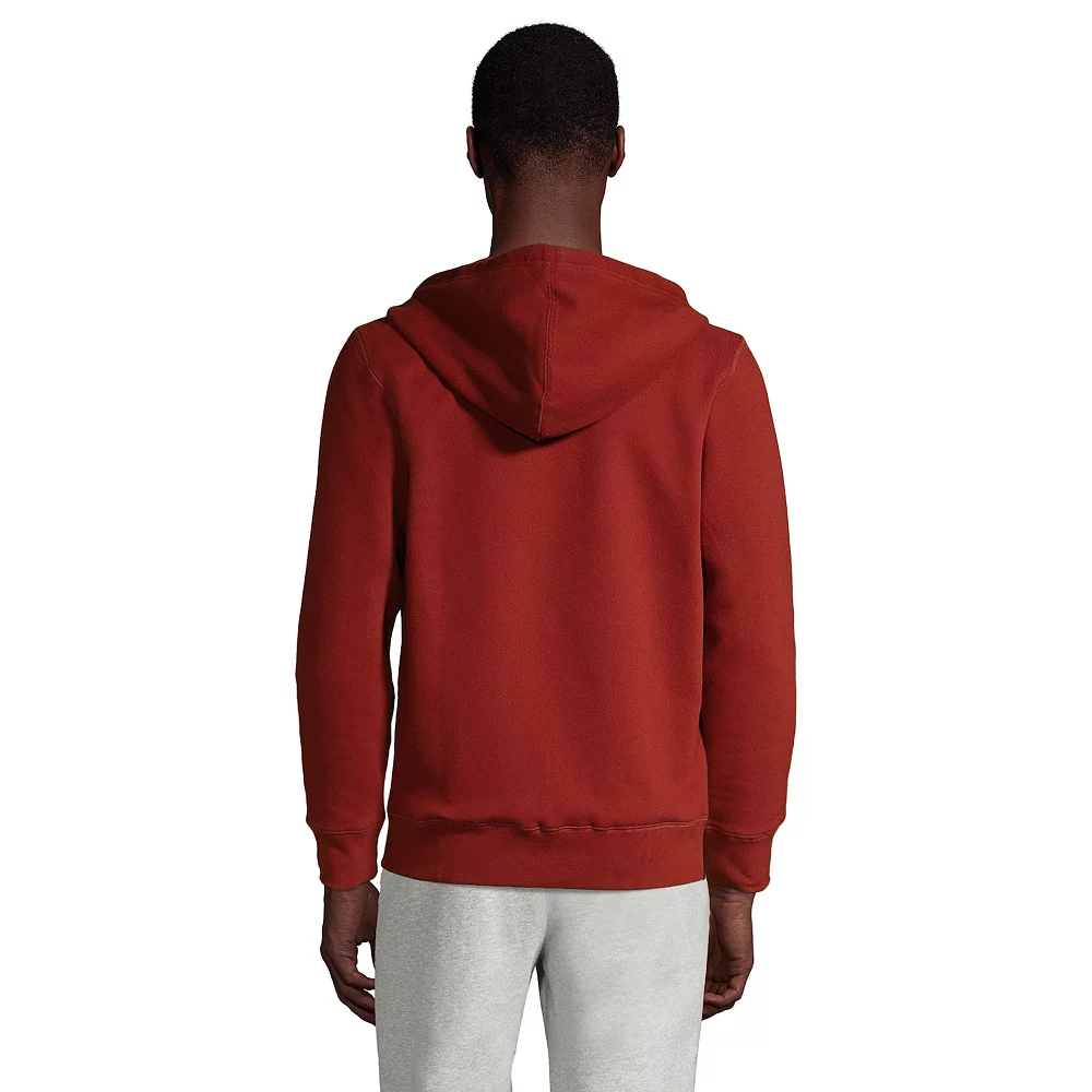 Men's Lands' End Serious Sweats Full-Zip Hoodie 4 Men's Lands' End Serious Sweats Full-Zip Hoodie - Image 2