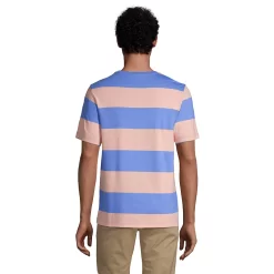 Men's Lands' End Super-T Striped Tee -Stylish Men-Lands' End 4553951 ALT