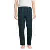 Men's Lands' End Flannel Pajama Sleep Pants -Stylish Men-Lands' End 4555500 Green Blackwatch