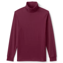 Big & Tall Lands' End Super Soft Supima Turtleneck