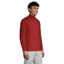 Big & Tall Lands' End Super Mock Turtleneck -Stylish Men-Lands' End 4555571 ALT2