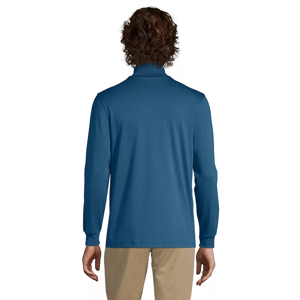 Men's Lands' End Super Soft Supima Turtleneck 4 Men's Lands' End Super Soft Supima Turtleneck - Image 2