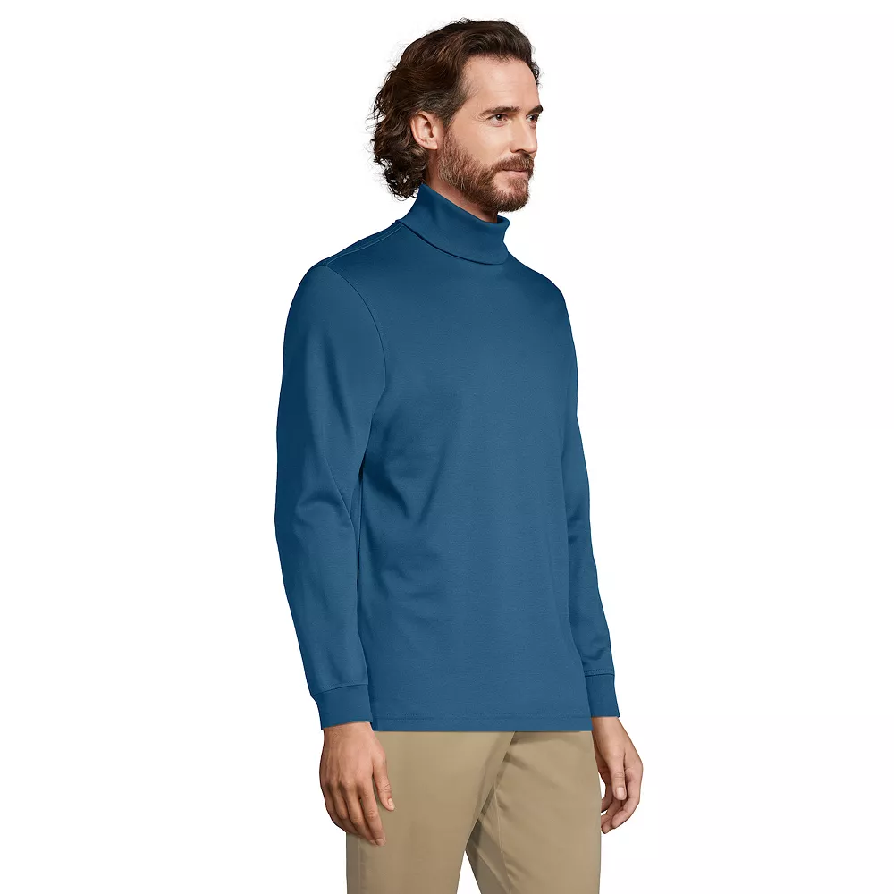 Men's Lands' End Super Soft Supima Turtleneck 5 Men's Lands' End Super Soft Supima Turtleneck - Image 3
