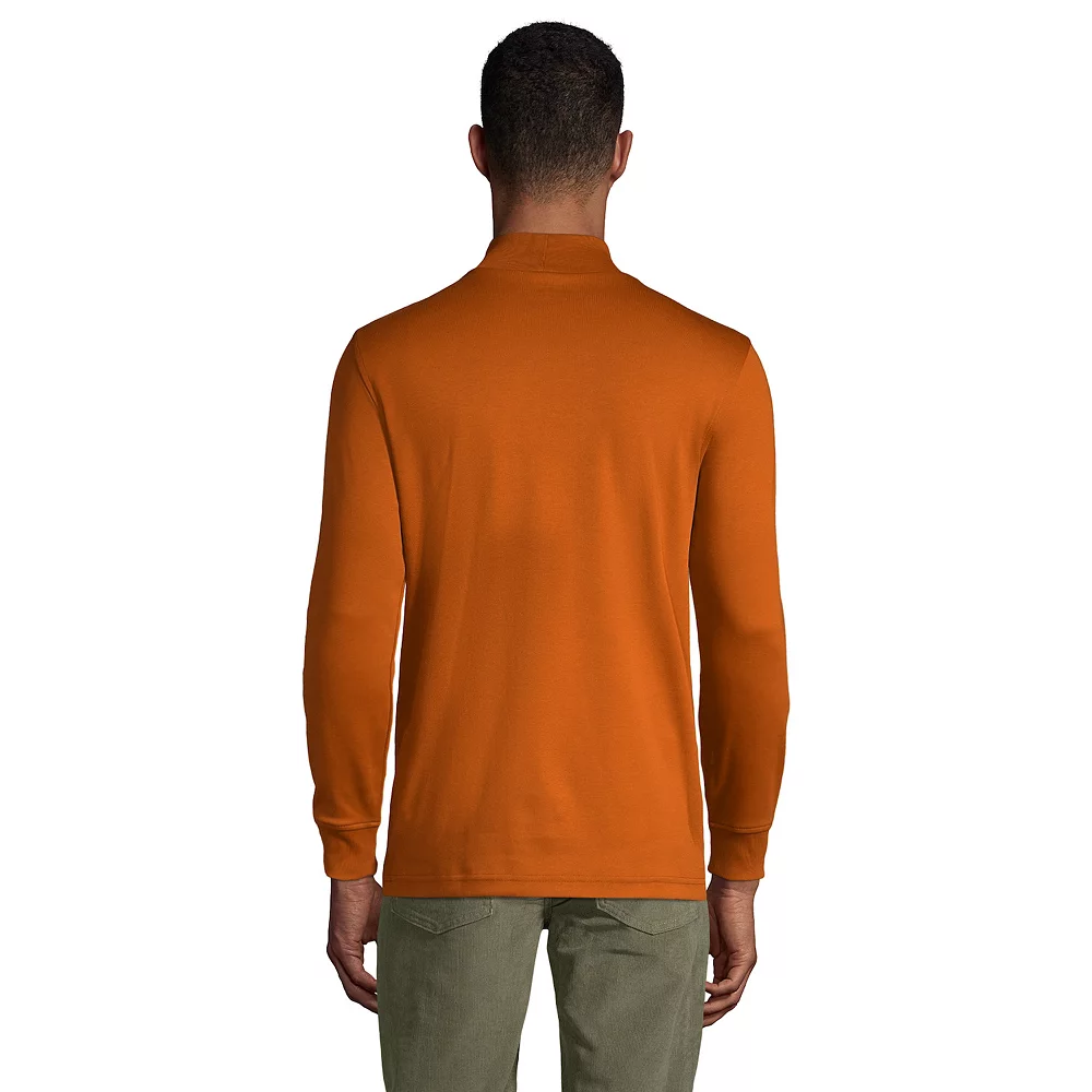 Lands' End Men's Super Soft Supima Mock Turtleneck 4 Lands' End Men's Super Soft Supima Mock Turtleneck - Image 2