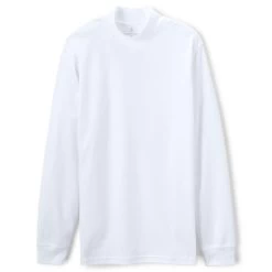 Lands' End Men's Super Soft Supima Mock Turtleneck