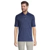 Men's Lands' End Jacquard Super Soft Supima Polo 2 Men's Lands' End Jacquard Super Soft Supima Polo -Stylish Men-Lands' End 4557198 Navy Geo Paisley