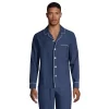 Men's Lands' End Broadcloth Pajama Sleep Shirt