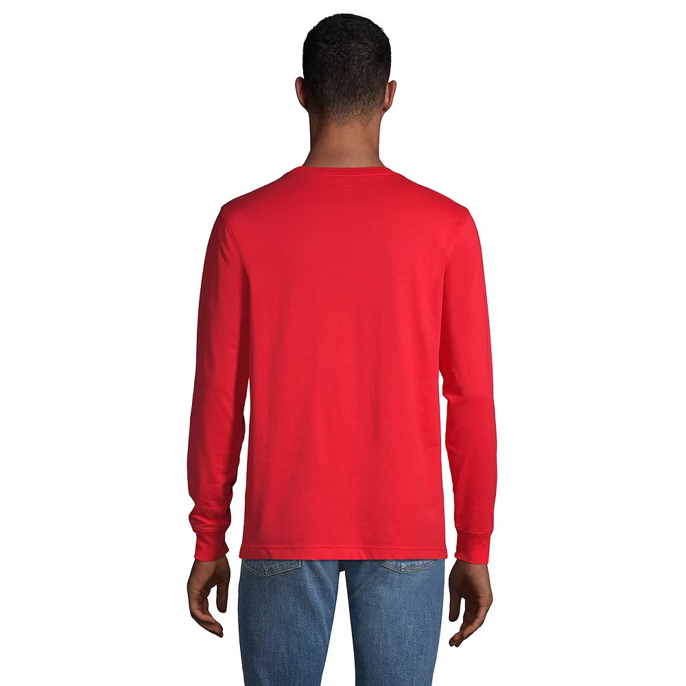 Men's Land's End Super-T Long Sleeve T-Shirt 4 Men's Land's End Super-T Long Sleeve T-Shirt - Image 2