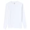 Men's Land's End Super-T Long Sleeve T-Shirt -Stylish Men-Lands' End 4561327 White