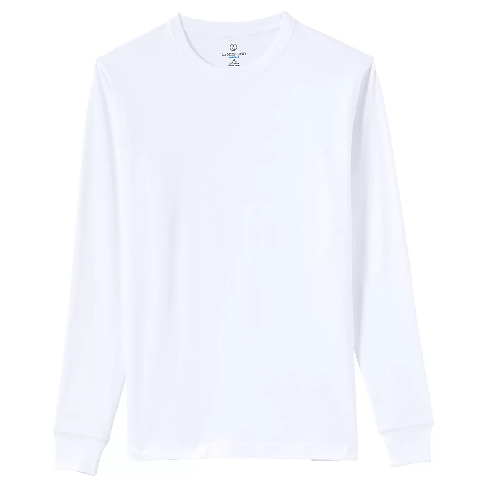 Men's Land's End Super-T Long Sleeve T-Shirt 3 Men's Land's End Super-T Long Sleeve T-Shirt