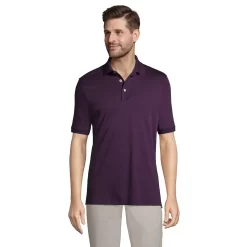 Big & Tall Lands' End Tailored-Fit Super Soft Supima Polo