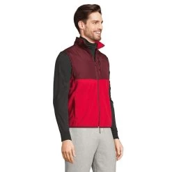 Men's Lands' End T200 Fleece Vest 7 Men's Lands' End T200 Fleece Vest -Stylish Men-Lands' End 4562755 ALT2