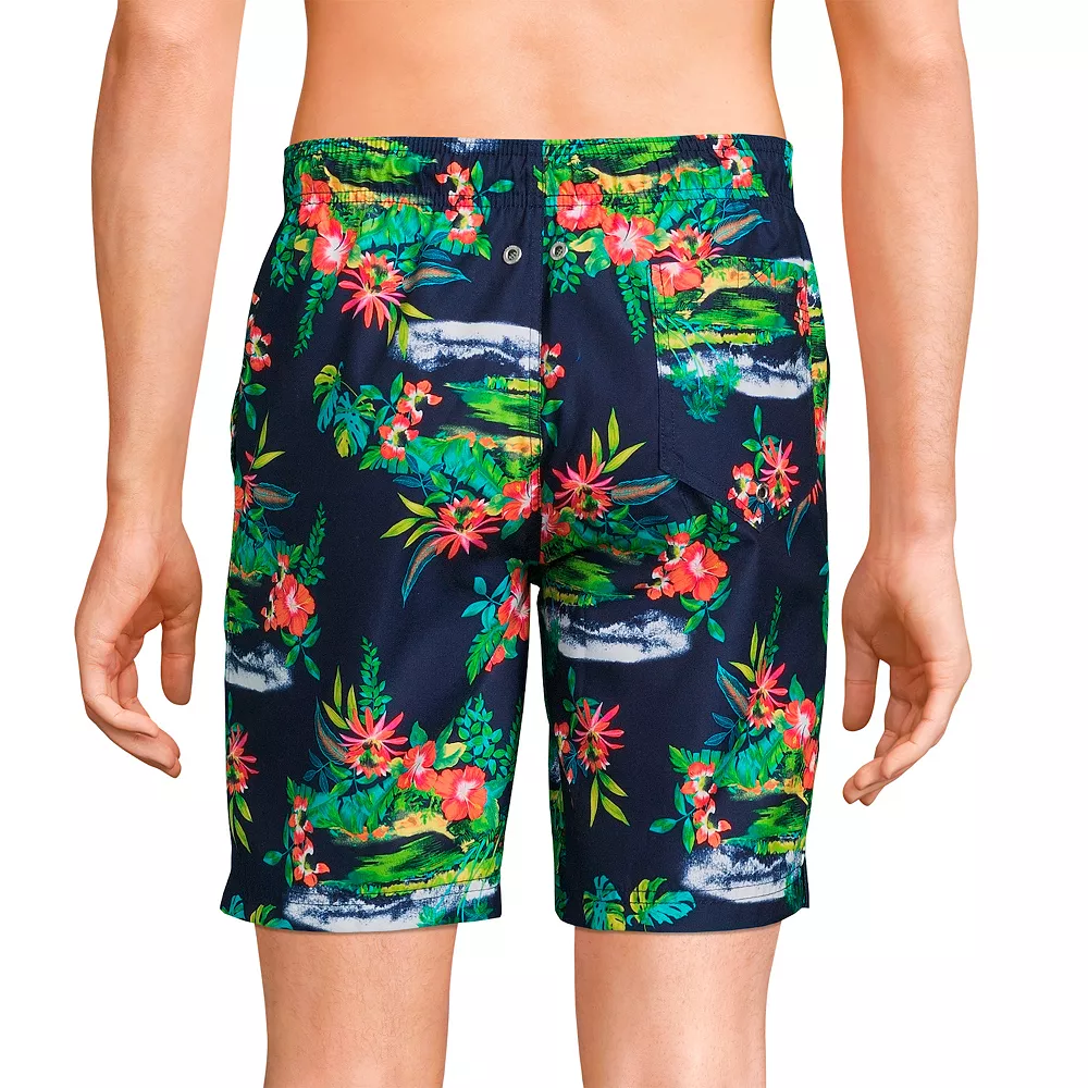 Men's Lands' End 8-inch Volley Swim Trunks 4 Men's Lands' End 8-inch Volley Swim Trunks - Image 2