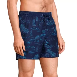 Men's Lands' End 6-inch Volley Swim Trunks -Stylish Men-Lands' End 4600023 ALT2