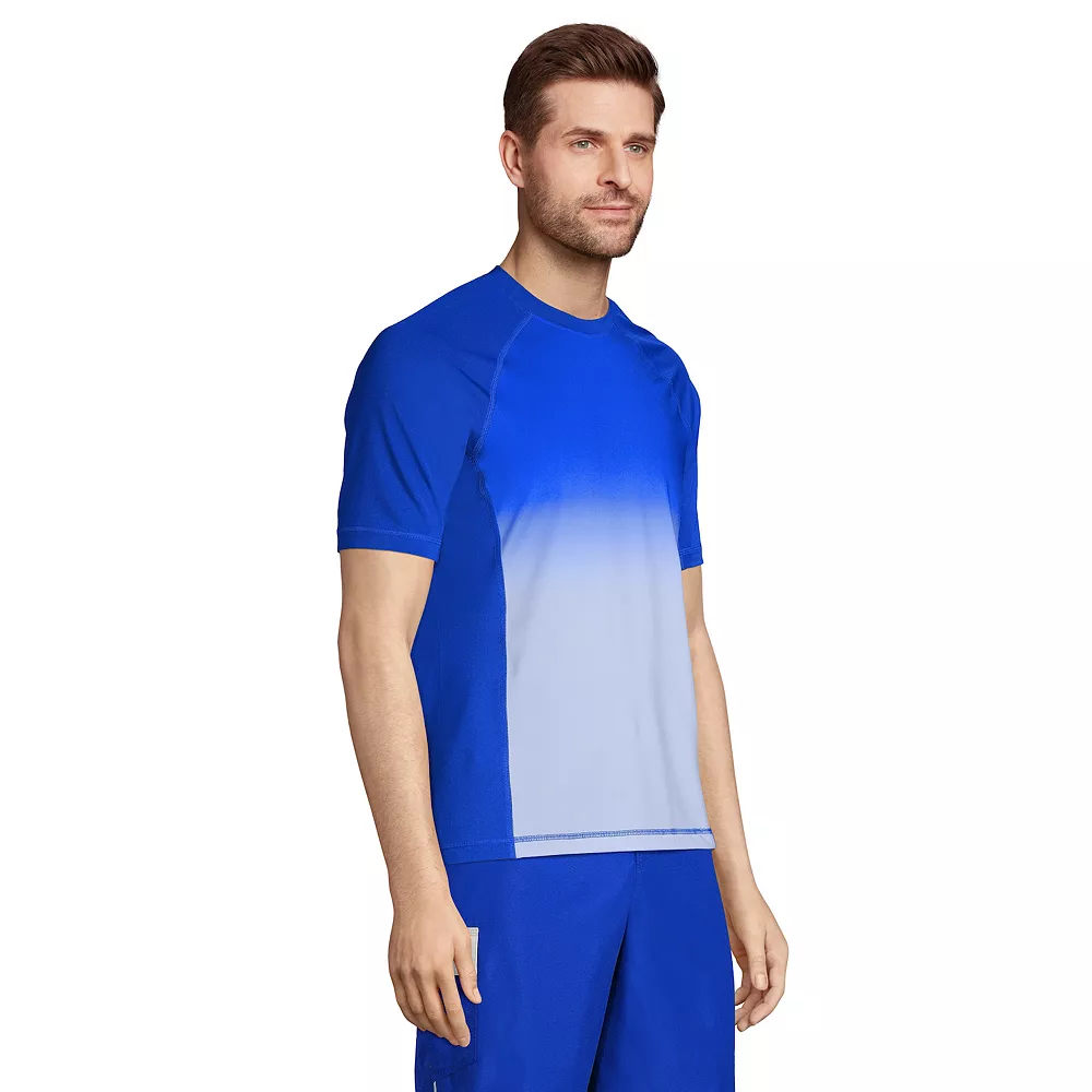 Men's Lands' End Swim Tee 5 Men's Lands' End Swim Tee - Image 3
