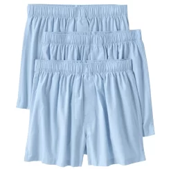Men's Lands' End Broadcloth 3-Pack Boxers