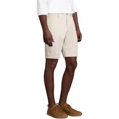 Men's Lands' End Classic-Fit No-Iron 9-inch Chino Shorts -Stylish Men-Lands' End 4923136 ALT2