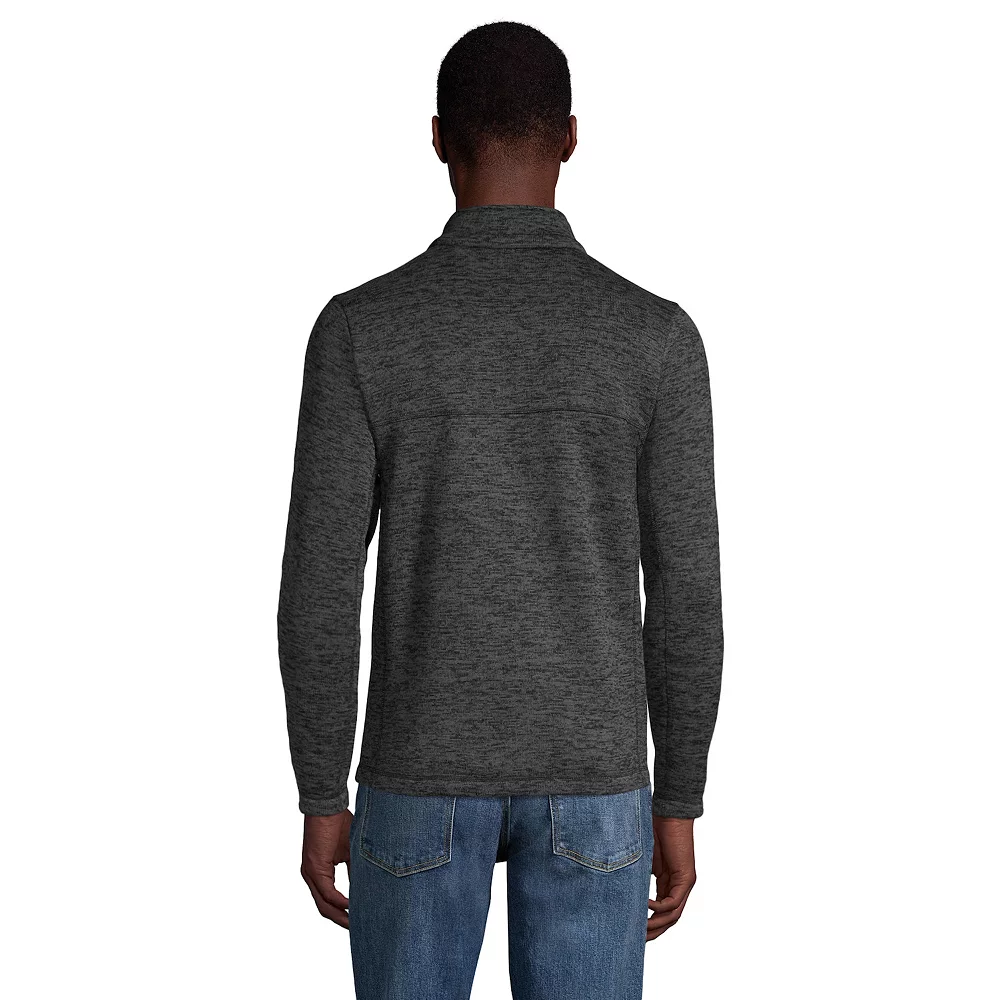 Men's Lands' End Sweater Fleece Jacket 4 Men's Lands' End Sweater Fleece Jacket - Image 2