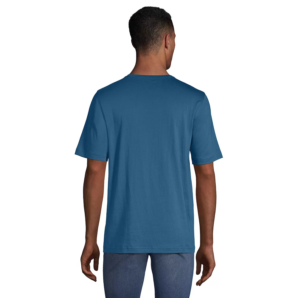 Men's Lands' End Supima Crewneck Tee 4 Men's Lands' End Supima Crewneck Tee - Image 2