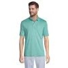 Big & Tall Lands' End Supima Polo -Stylish Men-Lands' End 5018501 Teal Shadow