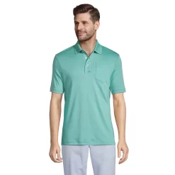 Big & Tall Lands' End Supima Polo