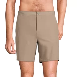 Men's Lands' End 7-inch Sunset Swim Shorts