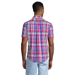 Big & Tall Lands' End Traditional-Fit Madras Button-Down Shirt 6 Big & Tall Lands' End Traditional-Fit Madras Button-Down Shirt -Stylish Men-Lands' End 5116668 ALT