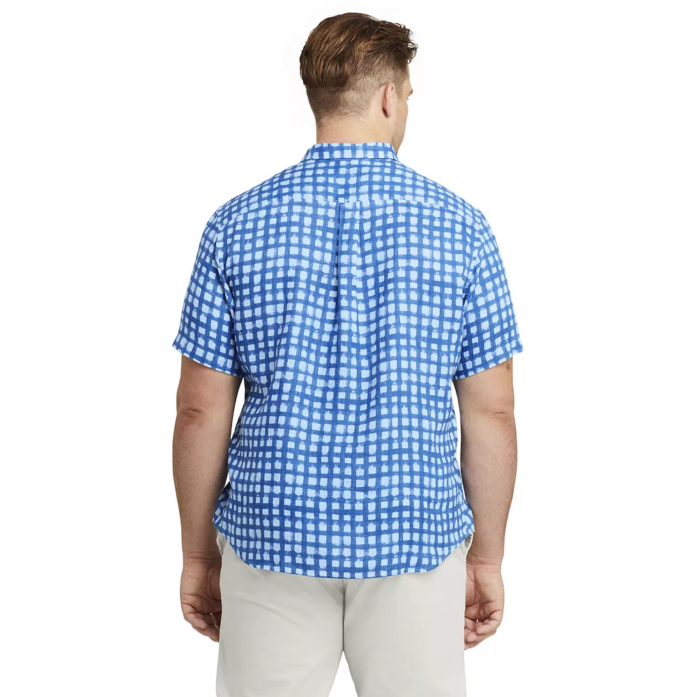 Big & Tall Lands' End Traditional Fit Linen Button-Down Shirt 4 Big & Tall Lands' End Traditional Fit Linen Button-Down Shirt - Image 2