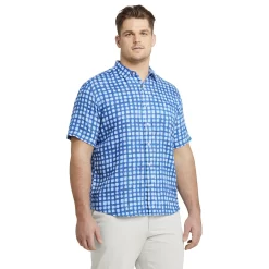 Big & Tall Lands' End Traditional Fit Linen Button-Down Shirt 8 Big & Tall Lands' End Traditional Fit Linen Button-Down Shirt -Stylish Men-Lands' End 5116671 ALT2