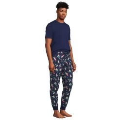 Men's Lands' End Jersey Pajama Sleep Set 7 Men's Lands' End Jersey Pajama Sleep Set -Stylish Men-Lands' End 5238837 ALT2