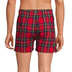Men's Lands' End Classic-Fit Cotton Flannel Boxers -Stylish Men-Lands' End 5238838 ALT