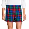 Men's Lands' End Classic-Fit Cotton Flannel Boxers -Stylish Men-Lands' End 5238838 Navy Plaid