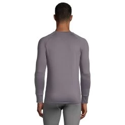Big & Tall Lands' End Stretch Thermaskin Long Underwear Crewneck Base Layer Top -Stylish Men-Lands' End 5243909 ALT