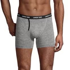 Big & Tall Lands' End 2-pack Comfort Knit Boxer Briefs