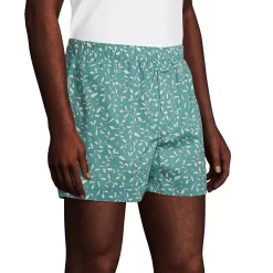 Big & Tall Lands' End 3-Pack Pattern Poplin Boxers -Stylish Men-Lands' End 5247523 ALT2